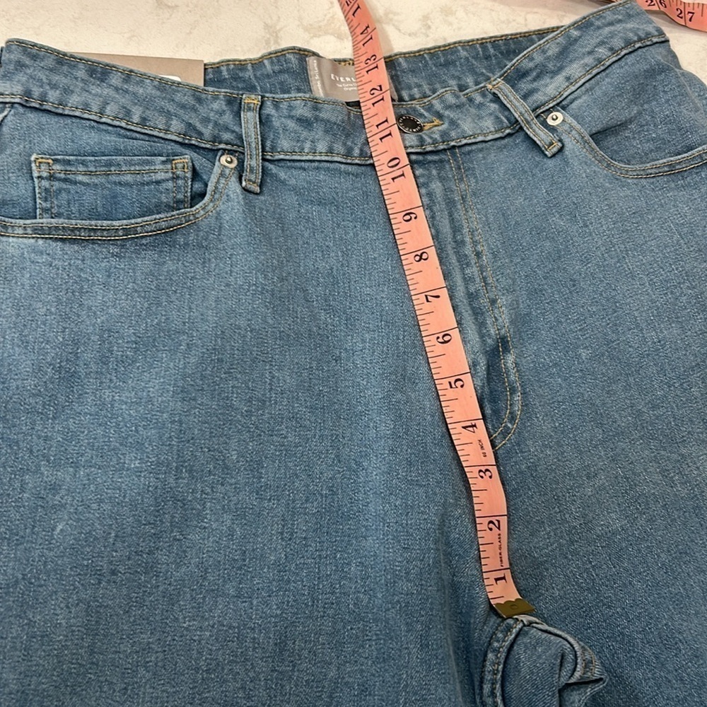 Everlane The Curvy‎ Cheeky Straight Leg Jean 32 Crop NWT - Picture 17 of 17